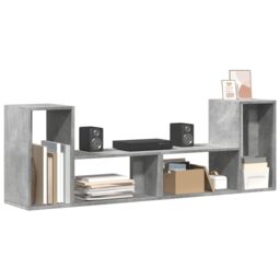 Berkfield Home TV Cabinets 2 pcs Concrete Grey 75x30x50 cm Engineered Wood - Size: 75 x 30 x 50 cm - thumbnail 5