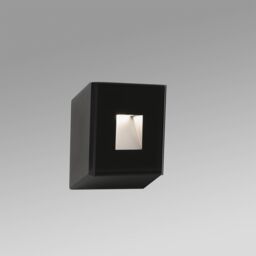 Netlighting Dart Outdoor LED Recessed Wall Light Black 2W 2700K IP65 - thumbnail 2