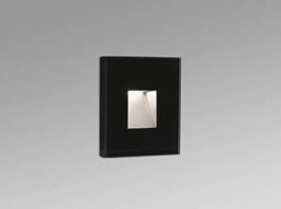 Netlighting Dart Outdoor LED Recessed Wall Light Black 2W 2700K IP65 - thumbnail 1