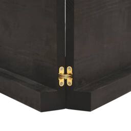 Berkfield Home Table Top Dark Grey 120x50x(2-6) cm Treated Solid Wood Oak - thumbnail 7