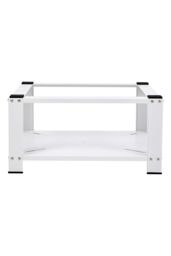 Living and Home Washing Machine Dryer Pedestal in White - thumbnail 4
