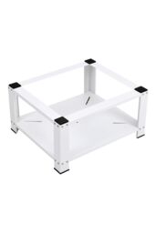 Living and Home Washing Machine Dryer Pedestal in White - thumbnail 5