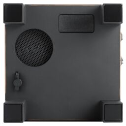 Netlighting South Hope Integrated LED Outdoor Portable Bluetooth Speaker Lantern UK Plug Rubbed Bronze IP44 in Brown - thumbnail 2
