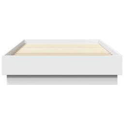 Berkfield Home Bed Frame without Mattress White 90x200 cm Engineered Wood - thumbnail 4