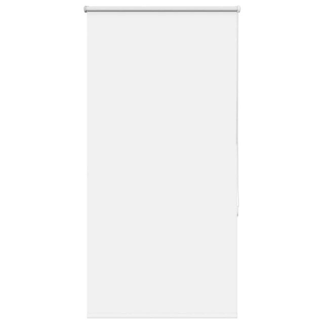 Berkfield Home Roller Blind Blackout White 85x130 cm Fabric Width 80.7 cm Polyester - image 1