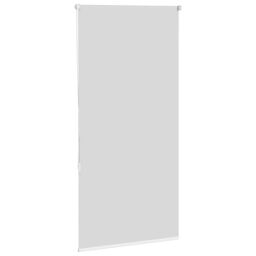 Berkfield Home Roller Blind Blackout White 85x130 cm Fabric Width 80.7 cm Polyester - thumbnail 4