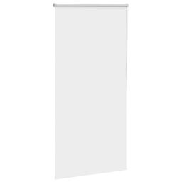 Berkfield Home Roller Blind Blackout White 85x130 cm Fabric Width 80.7 cm Polyester - thumbnail 3