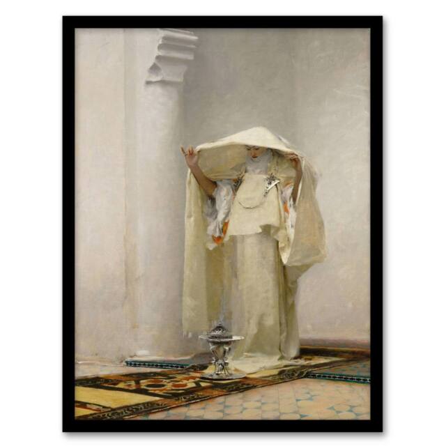 "Artery8 Smoke of Ambergris John Singer Sargent Framed Wall Art Print - Size: W12"" x H16""" - image 1