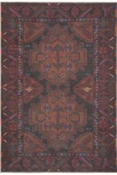 Kukoon 60x110cm Burgundy Washable Indoor Doormat Front Door Entrance Rug - Size: 60 cm x 110 cm