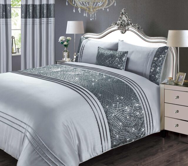 Rapport Home Charleston Polyester Curtains Pair (183x168 CM) in Grey - Size: 70 cm - image 1