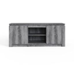GFW Canyon Wide TV Unit in Charcoal - thumbnail 4