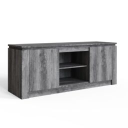 GFW Canyon Wide TV Unit in Charcoal - thumbnail 2