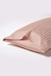 Homescapes Egyptian Cotton Ultrasoft Housewife Pillowcase 330 TC, King Size in Taupe - thumbnail 3