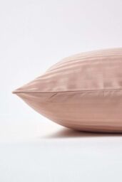 Homescapes Egyptian Cotton Ultrasoft Housewife Pillowcase 330 TC, King Size in Taupe - thumbnail 2