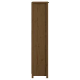 Berkfield Home Book Cabinet Honey Brown 50x35x154 cm Solid Wood Pine - Size: 50 x 35 x 154 cm - thumbnail 6