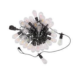 mysmartbuy Fluted Festoon Warm White Lights - 20 LED Garden Set - thumbnail 2