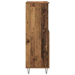 Berkfield Home Highboard with Shelf with Storage with Door Brown Engineered wood - thumbnail 7