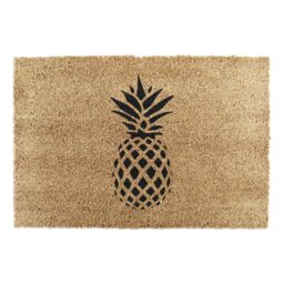 Artsy Mats Pineapple doormat - Regular 60x40cm in Black - Size: 40 cm x 60 cm - thumbnail 4