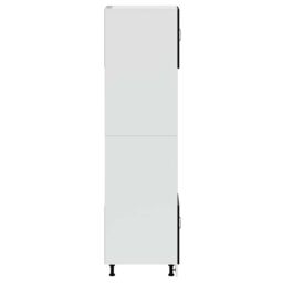 Berkfield Home Oven Cabinets 2 pcs Kalmar Black Engineered Wood - thumbnail 6