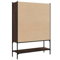 Berkfield Home Bookcase Brown Oak 102x30x141.5 cm Engineered Wood - thumbnail 7