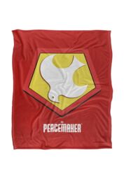 Warner Brothers Peacemaker Officially Licensed Silky Touch Super Soft Throw Blanket 152 x 127 cm in White - thumbnail 1