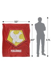 Warner Brothers Peacemaker Officially Licensed Silky Touch Super Soft Throw Blanket 152 x 127 cm in White - thumbnail 5