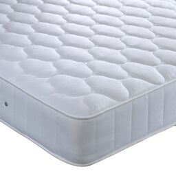 Bedmaster Neptune Spring Plush Velvet 4 Drawer Divan Set & Headboard in Silver - Size: Super King - thumbnail 3