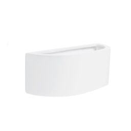 ValueLights Planter Glaze Pair of White Indoor Wall Lights - thumbnail 2