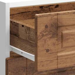 Berkfield Home Kitchen Base Cabinet Porto Old Wood Engineered Wood in Brown - thumbnail 9