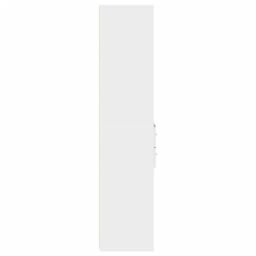 Berkfield Home Highboard White 45x42.5x185 cm Engineered Wood - thumbnail 5