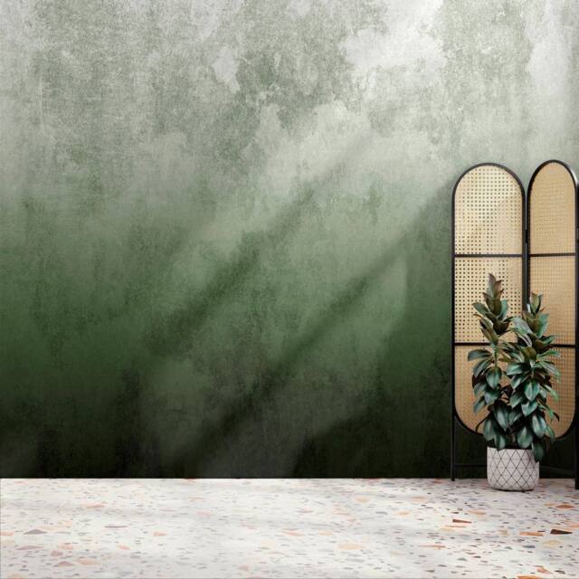 Superfresco Easy Ombre Green Print To Order 3m x 2.8m Mural - image 1