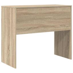 Berkfield Home Modern Writing Desk Sonoma Oak Engineered Wood 90 x 40 x 76 cm in Light Tan - thumbnail 7