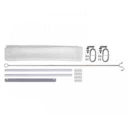Palram Patio Cover Roof Blinds 3 x 4.25 - L290 x W54 cm - White - thumbnail 3