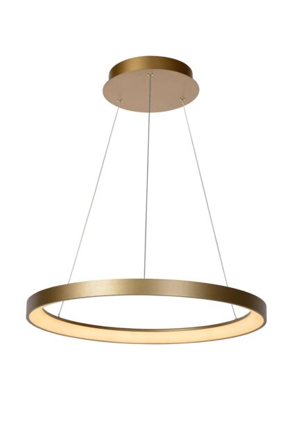 Lucide 'VIDAL' Dimmable Adjustable Stylish Indoor Modern LED Pendant Light in Gold - image 1