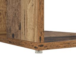 Berkfield Home Brown Writing Desk Old Wood Solid Reclaimed Wood Standard - thumbnail 8