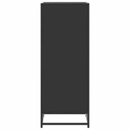 Berkfield Home Shoe Rack Black 48x38x97.5 cm Engineered Wood - thumbnail 5