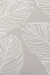 Fusion 'Matteo' Hand Drawn Leaf Print Filled Cushion 100% Cotton in Natural - Size: 43 cm x 43 cm - thumbnail 3