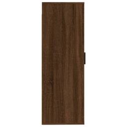 Berkfield Home Wall Mounted TV Cabinet Brown Oak 40x34, 5x100 cm - thumbnail 6