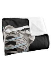 Supernatural Hunter Inside Officially Licensed Silky Touch Super Soft Throw Blanket 152x127 cm in White - thumbnail 3