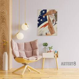 "Artery8 Portrait of Ralph Dusenberry Arthur Dove Canvas Wall Art - Size: W18"" x H24""" - thumbnail 3