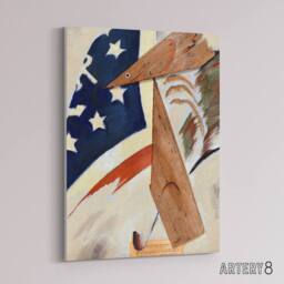 "Artery8 Portrait of Ralph Dusenberry Arthur Dove Canvas Wall Art - Size: W18"" x H24""" - thumbnail 2