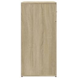 Berkfield Home Sideboards 2 pcs Sonoma Oak 79x38x80 cm Engineered Wood in Light Tan - Size: 79 x 38 x 80 cm - thumbnail 6