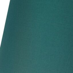 Happy Homewares Stylish Forest Green Cotton Fabric Lamp Shade with Inner Jungle Palm Tree Print in Dark Green - Size: 12 inches - thumbnail 8