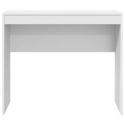 Berkfield Home Writing Desk White Engineered Wood Medium Minimalistic - thumbnail 5