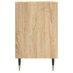 Berkfield Home Bedside Cabinets 2 pcs Sonoma Oak 40x30x50 cm Engineered Wood in Brown - Size: 40 x 30 x 50 cm - thumbnail 6