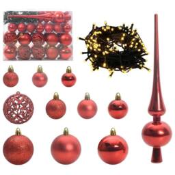 Berkfield Home Beautiful Artificial Pre-lit Christmas Tree with 150 LEDs Pink 15 - thumbnail 6