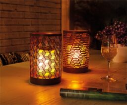 Luxform Solar Corfu Stringlights 15 Bulbs in Brown - thumbnail 2
