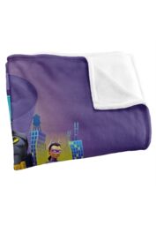 DC Comics Batwheels Bam Coming at You Blanket 152 x 127 cm in White - thumbnail 3