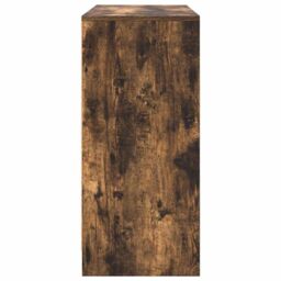 Berkfield Home Sideboard Smoked Oak 85x34x76 cm Engineered Wood in Brown - Size: 85 x 34 x 76 cm - thumbnail 7