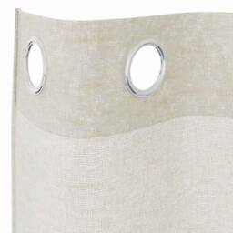 Berkfield Home Full Curtains with Curtains 2 pcs Cream 140 x 225 cm Polyester - thumbnail 5